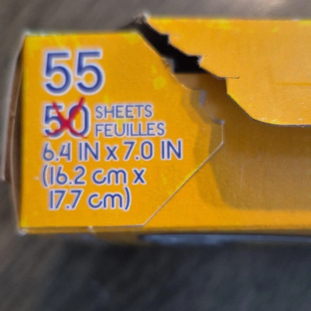 Breezy Sun Sky Fresh‎ Fabric Softener Sheets 55 Count Reduces Static Cling
